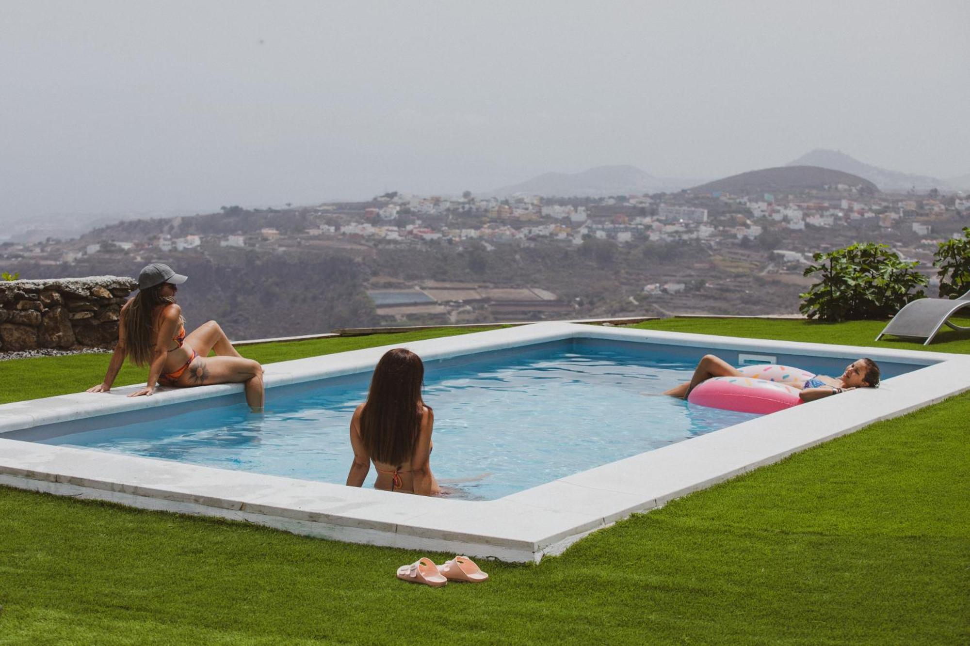 Villa Alegria Gran Canaria Piscina Climatizada Las Palmas de Gran Canárias Exterior foto